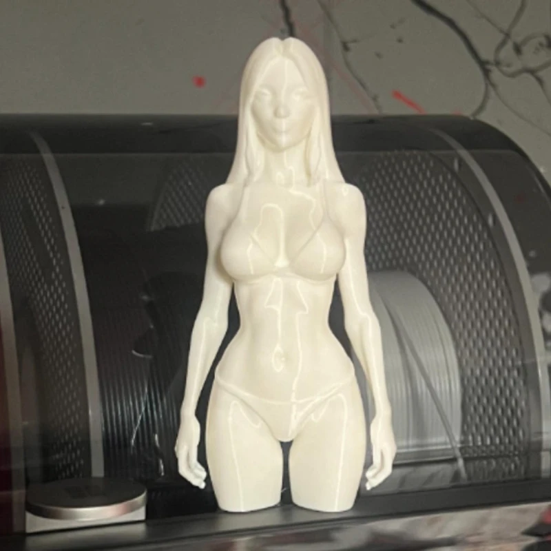 Abstract Nude Bust Statue , Modern Art Decor for Home Desk, Office Bookshelf | Resin Craft, Gothic Minimalist Theme Gift