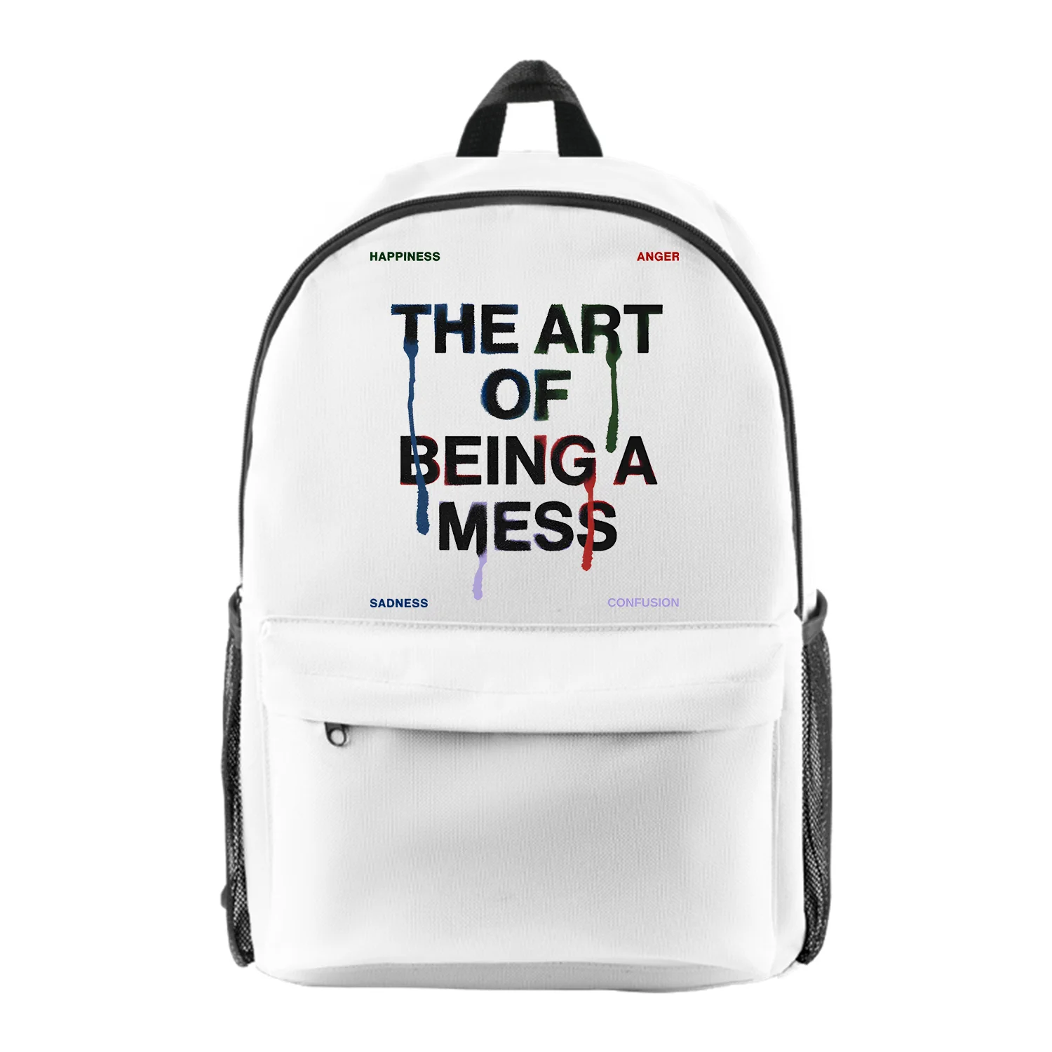

Lauren Spencer Smith The Art of Being a Mess Backpack Women Men Shoulders Bag Casual Streetwear Daypack Unisex Travel Bags