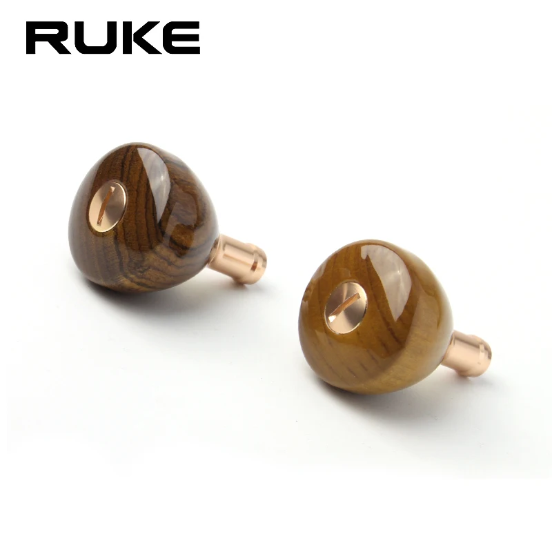 Ruke New Fishing Reel Handle Wooden Knob For Dai/Shima Reel Accessory Phoebe Sheare  Materials For S/D Casting And Spinning Reel