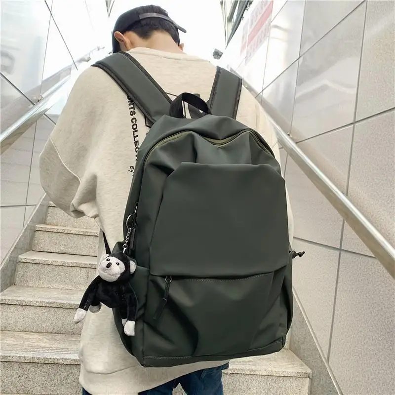 Fashion Backpack Women New Rucksack Student School Bags For Girls High Capacity School Bag Leisure Backpack Men Travel Mochila