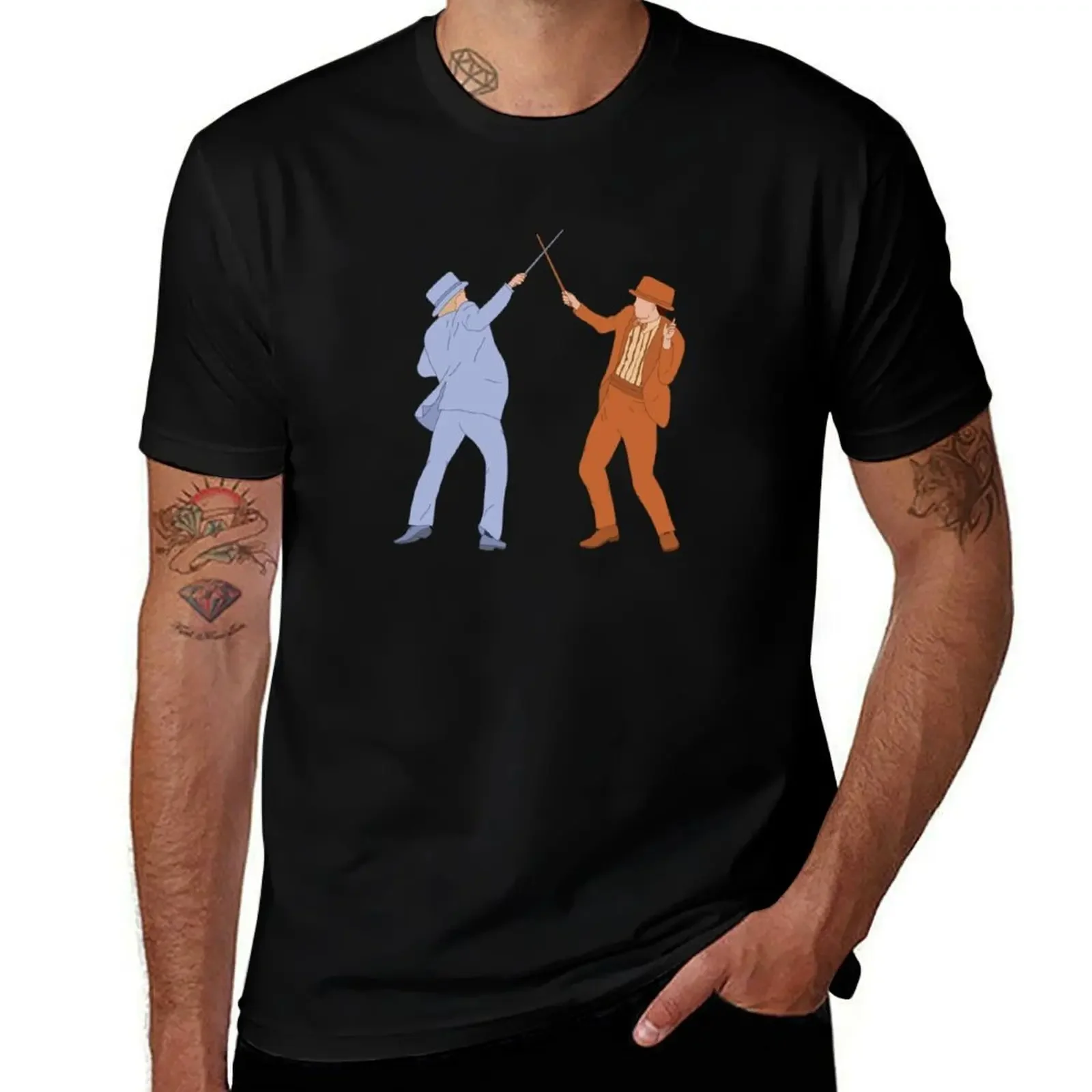 Dumb and Dumber Suits and Canes T-Shirt cotton man t-shirts vintage clothes valentines clothes mens workout shirts