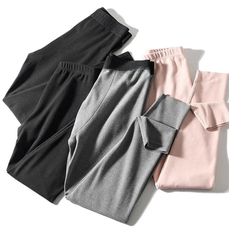 

Self-Heating Warm Comfortable Breathable Men Women Couples Long-Wearing No Deformation Autumn Thermal Pants Knitted Fabric