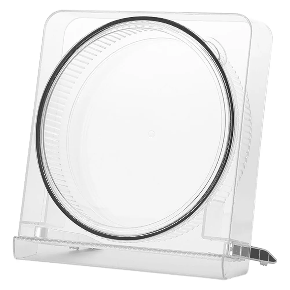 

Cake Storage Box Transparent Puerh Holder Display Stand For Kitchen Tea Room Counter Cabinet Tea Brick Case Holder