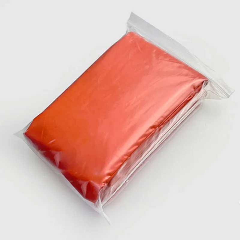 معطف واق من المطر في حالات الطوارئ المعطف مقاوم للماء ملابس ضد المطر بطانية بقاء معدات التخييم العزل البارد ملابس ضد المطر معدات التخييم #5