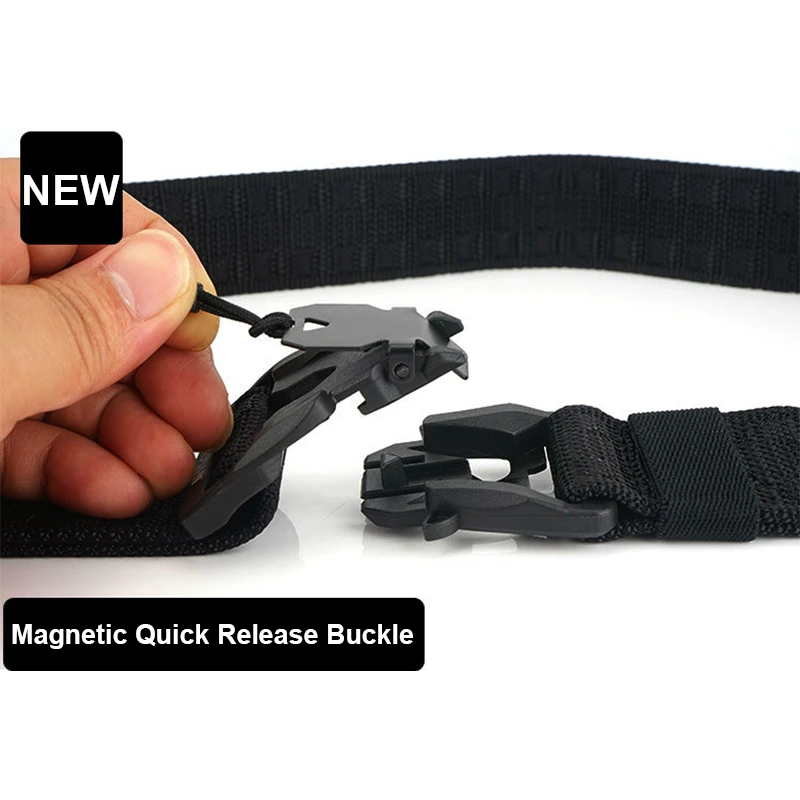 CX Official Genuine Tactical Belt Hard PC Quick Release Magnetic Buckle Military Belt Soft Real Nylon Sports Accessories 8colors