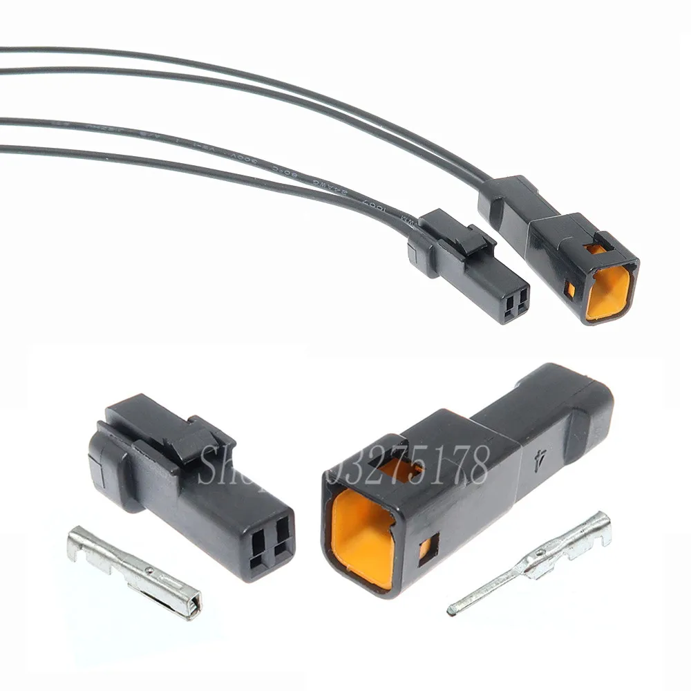 1 Set 2 Pin 02T-JWPF-VSLE-S/02R-JWPF-VSLE-S Auto Low Current Cable Socket Automobile Modification Connector Parts