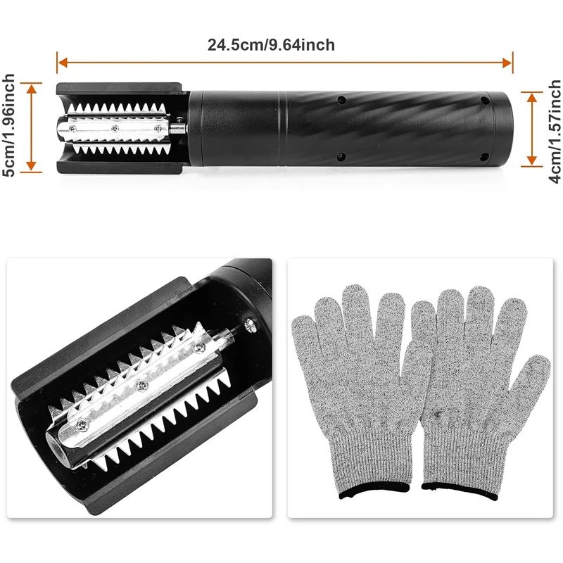 Iron Fish Scale Scraper Electric Fish Scale Planer Fish Scale Scraper Household Fish Scale Brush Fish Killing Gadget Artifact