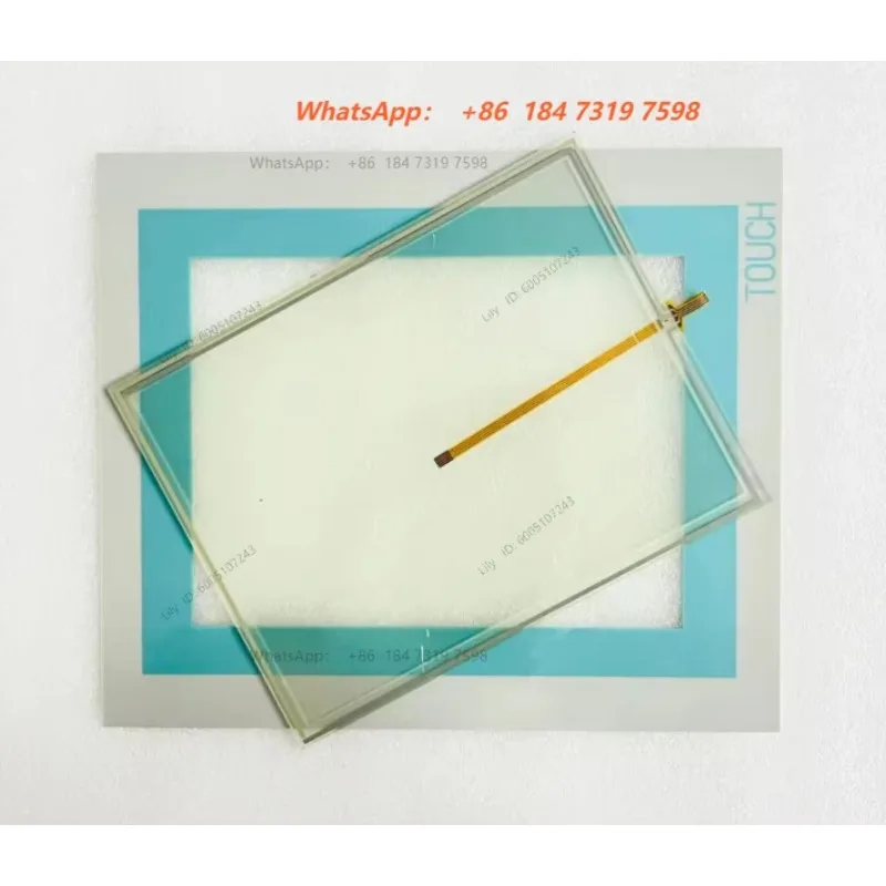 1PCS TP270 10 Inch Touch Screen Panel Glass Digitizer for 6AV6 545-0CC10-0AX0 with Overlay Protective Film Replacement Part