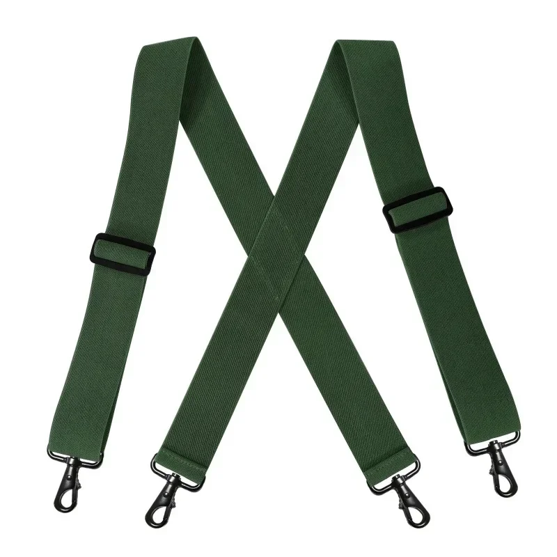 Men's 5cm Wide Adjustable Elastic Suspenders