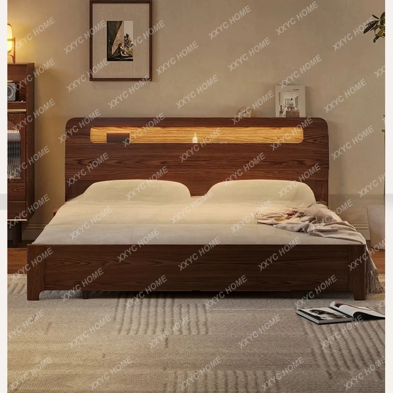 

Q furniture cotton and linen all-solid wood sofa bed foldable dual-purpose small apartment multi-functional storage