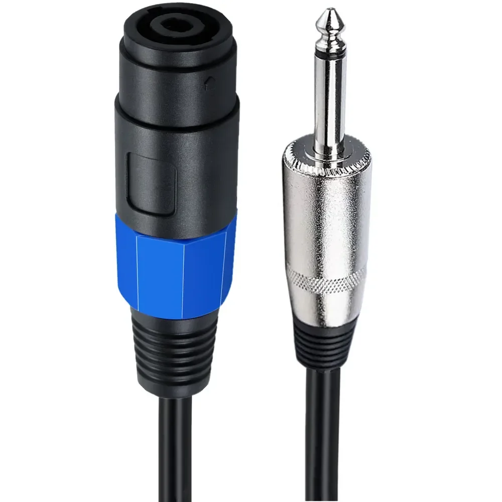 Speaker Cable Speakon Female Connector to 1/4\