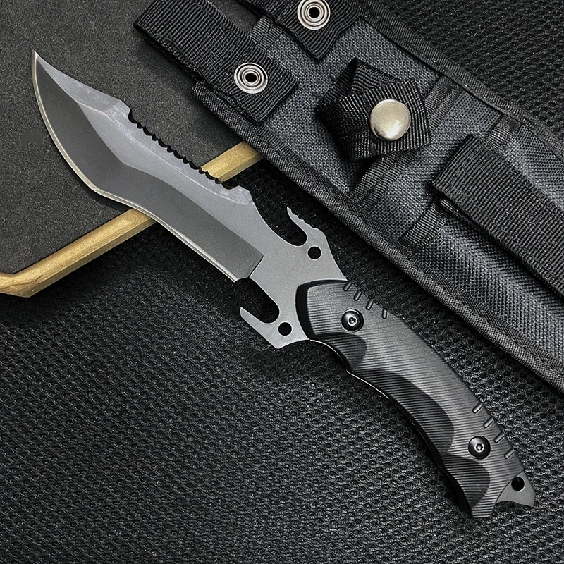 

High Quality Full Tang 8cr Fixed Blade Tactical Knife Survival Self Defense Combat Knives Bushcraft Camping EDC Utility Tools