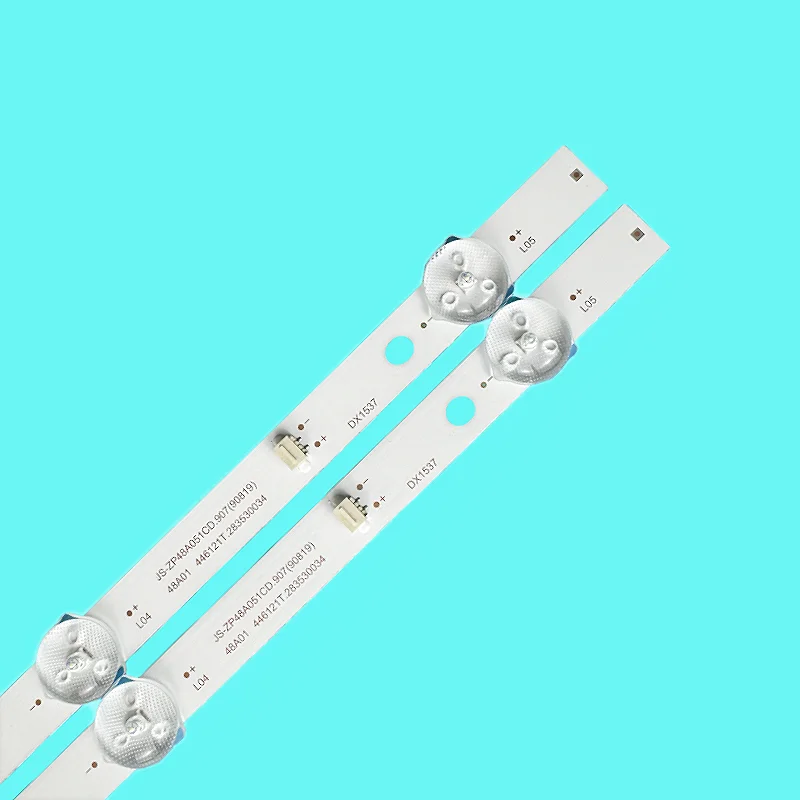 10pcs/set 5lamp New LED Backlight Strip for JS-ZP48A051CD.907(90819) 48A1 01 446121T.283530034 446MM