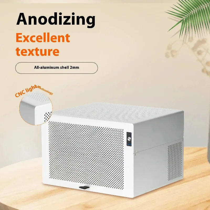 

Aries 8-bay NAS Chassis 2mm Anodized Aluminum ATX Motherboard SFX Power Supply Flyherd Hui UNRAID Gaming Computer Cases & Towers