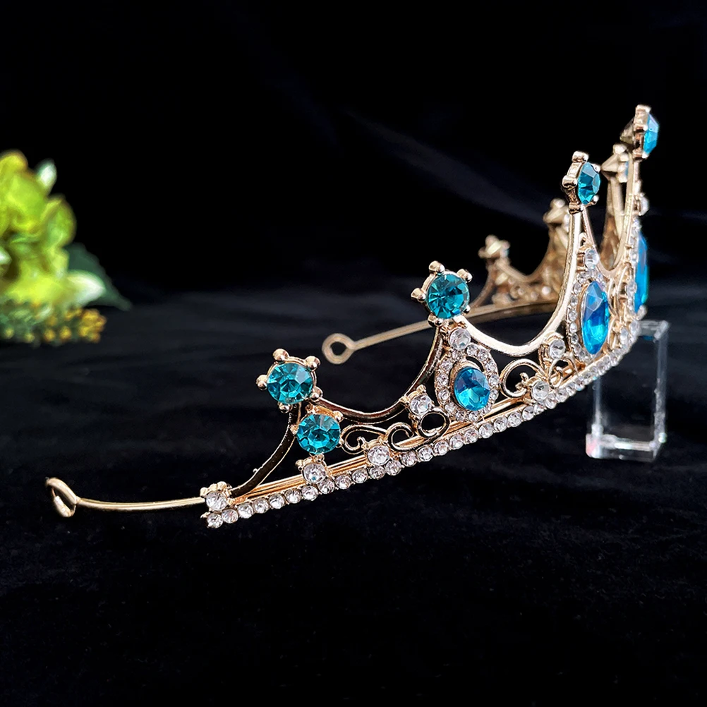 

1Pcs Crystal Tiara for Women Rhinestone Crown Bridal Party Headpiece for All Occasions