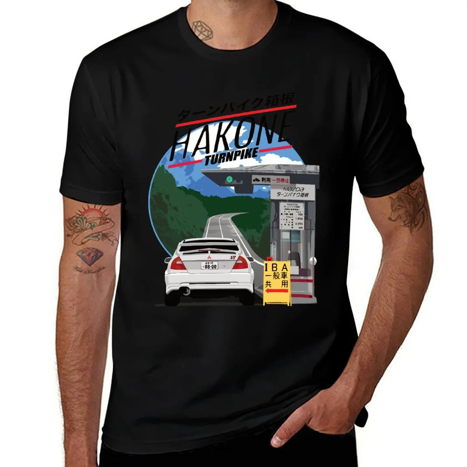 Hakone Lancer Evo T-Shirt Casual Everyday Short Sleeve T-Shirt