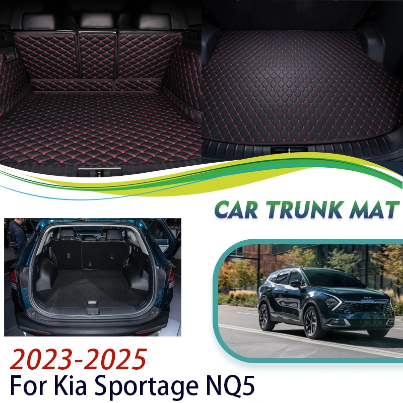 

Car Mats For Kia Sportage NQ5 2023 2024 2025 LWB Version 5seat Anti-dirty Pads Rear Cargo Tray Matt Auto Accessories Decoration