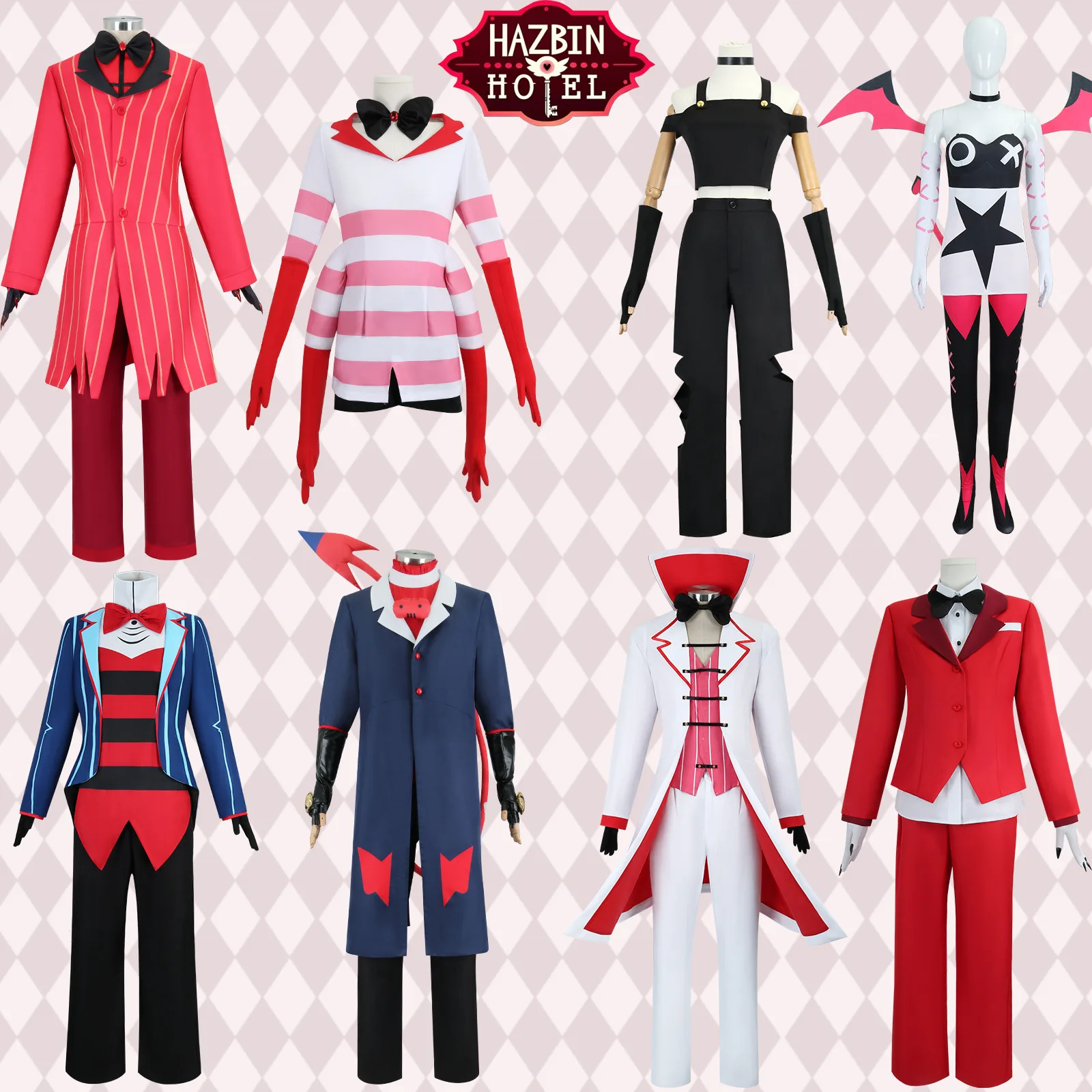 

Hell Inn Cosplay Costume Hell King Milly Cosplay Suit Angel Lucifer 2D