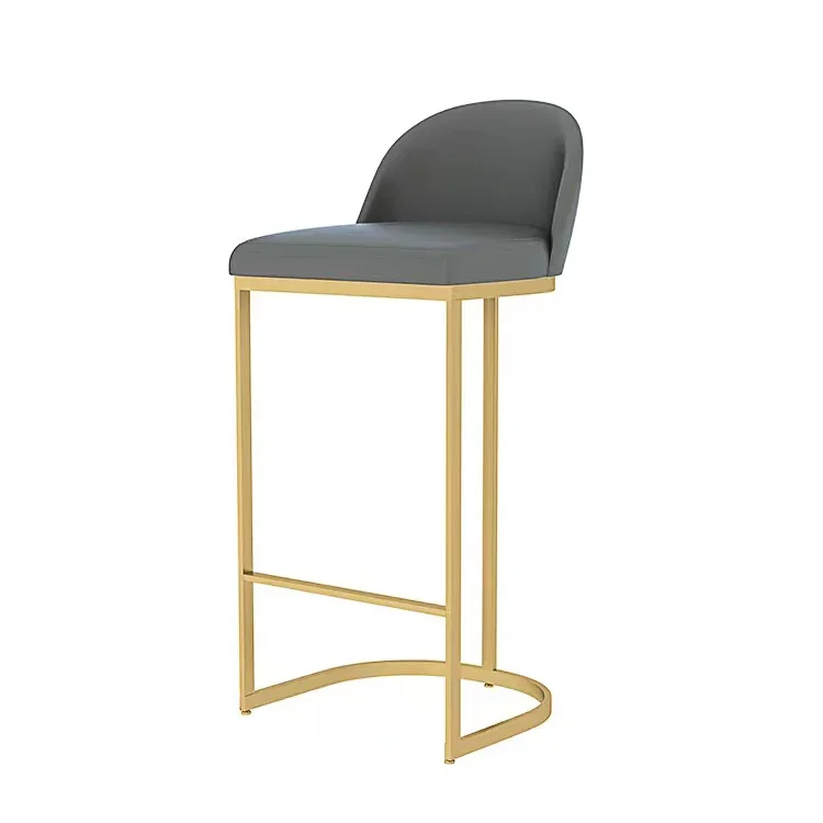

#High Quality Outdoor Velvet Bar Stools Modern Luxury Leather Kitchen Metal Bar Stool Chairs Bar Chairs#