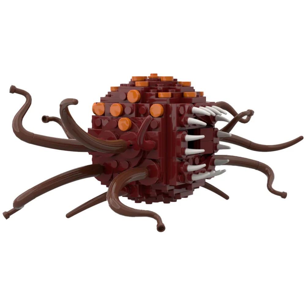 MOC Tentacle Alien 192PCS Building Blocks STEM Toy Creative DIY Holiday Gift Educational Model Kit for Kids Teens Adults
