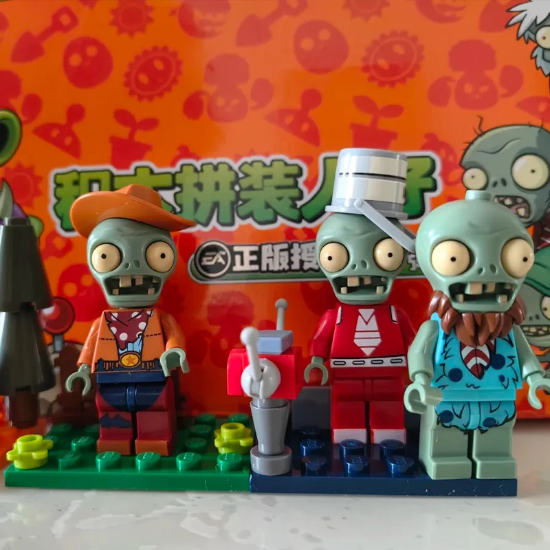 

Растения против зомби 2, горшок-сюрприз, Peashooter, подсолнух, зомби, игровая фигурка, модель, собранная игрушка, подарок для мальчика