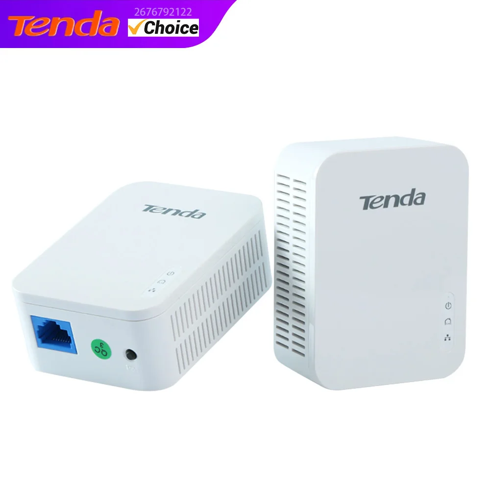 kit-adaptador-powerline-gigabit-de-1-puerto-tenda-ph3-av1000-p3-ethernet-plc-plug-and-play-para-transmision-uhd