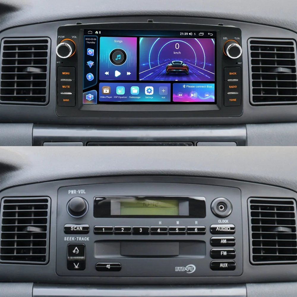 High-Definition 7 Inch Byd F3 Car Android Navigation Fangyiwan Carplay Large-Screen Dashboard Driving Recorder 1 Year Warranty