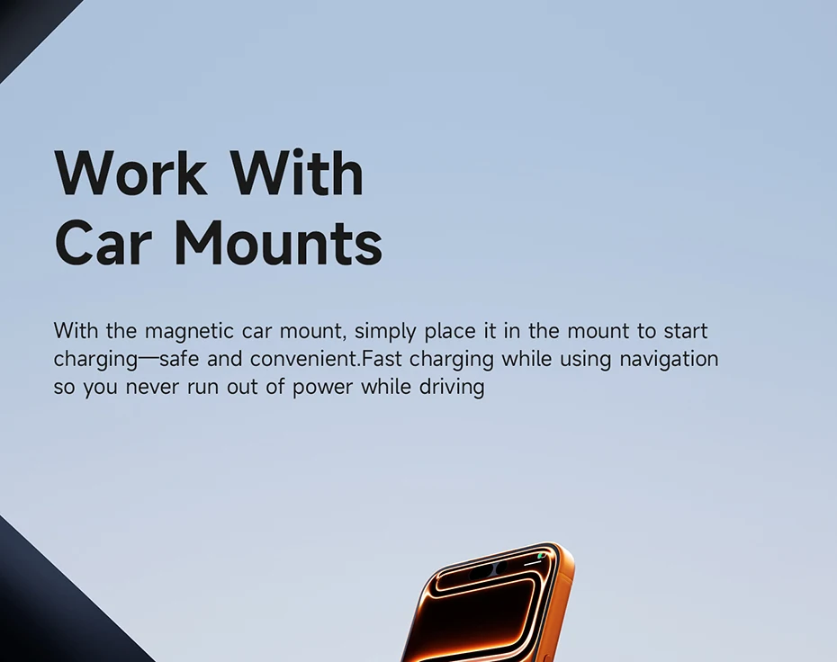 Hagibis Dual-Sided Magnetic Wireless Charger Qi2 25W