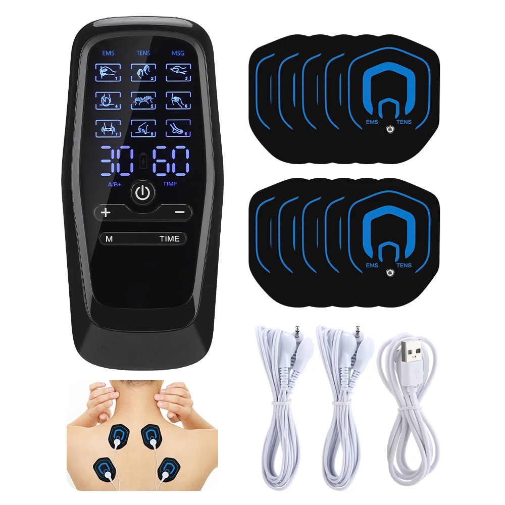 Intelligent Portable Electric Neck Massager Charging Mini Body and Neck Neck Massage Patch with Multiple Adjustable Levels