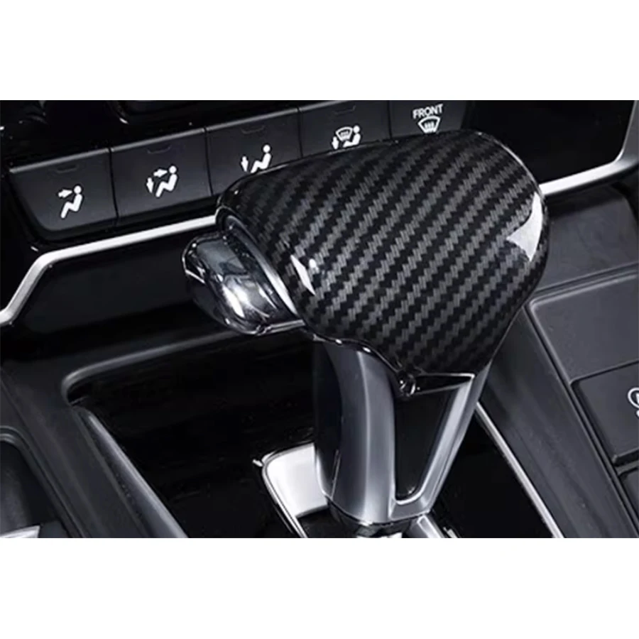 Car Gear Shift Knob Head Cover ABS Stickers For Honda CRV 2017 2018 2019 2020 2021 2022 Interior Auto Styling Accessories