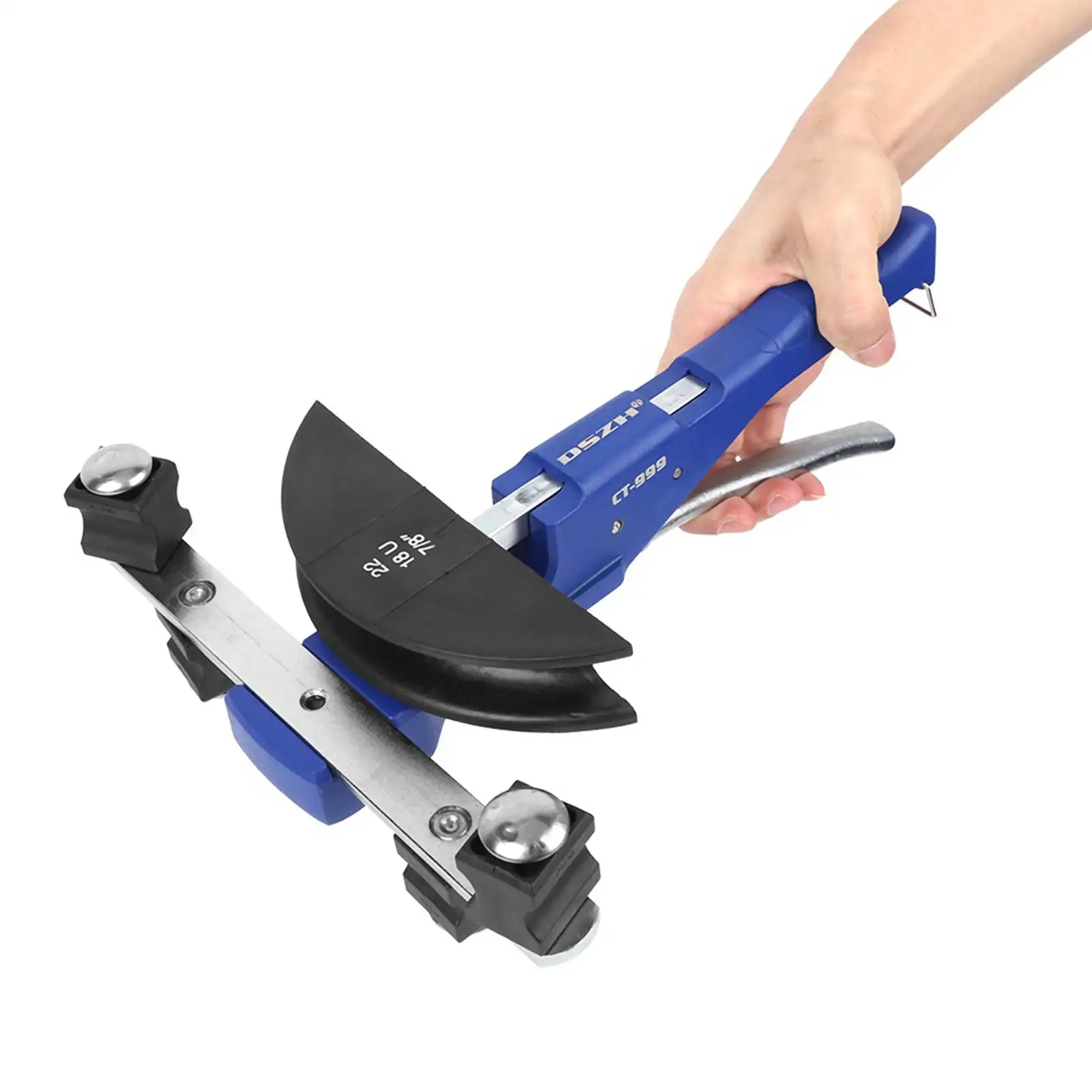 Pipe Cutter Bending  Fiber Wheel Machine DSZH CT‑ Bending Machine Pipe Cutter Mechanical Ratchet Bow‑Type with  Wheel 6‑22mm