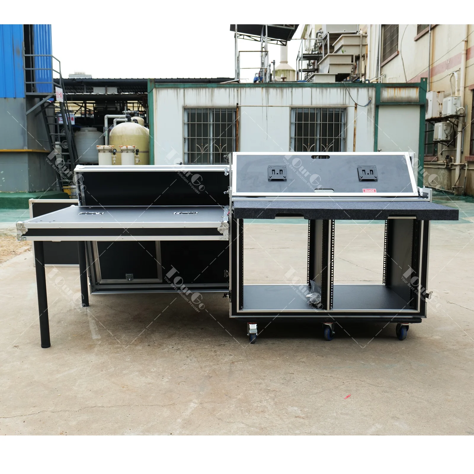 Mobile Video Production Cases Cart Flightcase