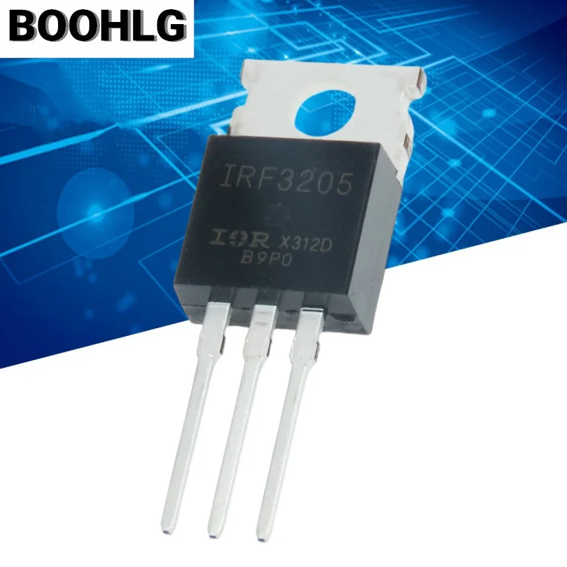 10 قطعة/الوحدة IRF3205PBF TO220 IRF3205 TO-220 HEXFET السلطة MOSFET جديد وأصلي IC