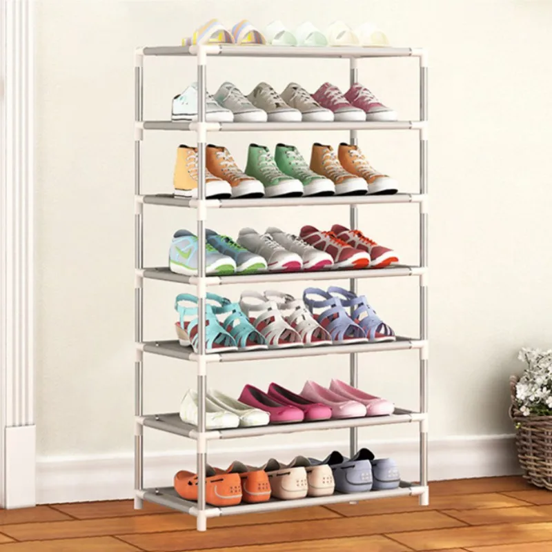 Simple Multi-Layer Shoe Rack For Household Economy Dormitory Door Dustproof Storage Shoe Cabinet Home Decor Accessories 2024 New