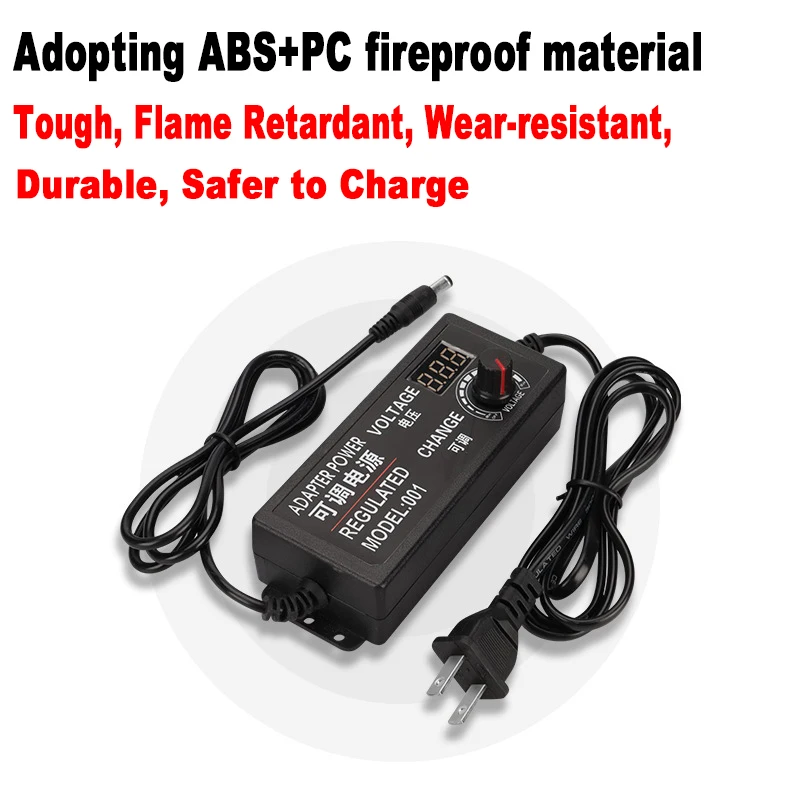 DC To AC 3V-12V 3V-24V 3V-36V 9V-24V 12V-24V 1A 2A 3A 5A 10A Adjustable Adapter For 2835 COB 5050 and Various DC Power Sources image 2