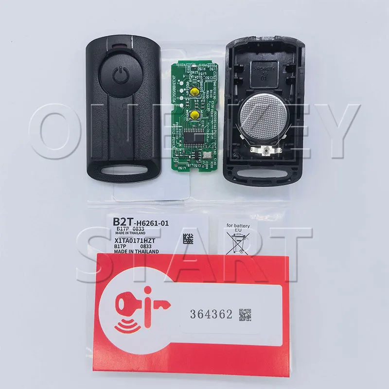 Für Yamaha NVX NVX155 XMAX XMAX300 QBIX AEROX JAUNS Motorrad-Roller-Fernbedienungsschlüssel, Aftermarket, ID49-Chip, 433,92 MHz, 【ONE-KEY START】 – Detail 9