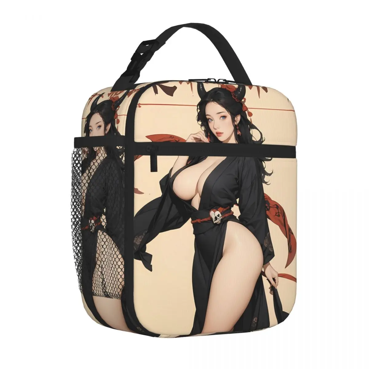 Bestselling Succubus Embossed Large Lunch Bag Outdoor Barbecue Insulated Snack Tote