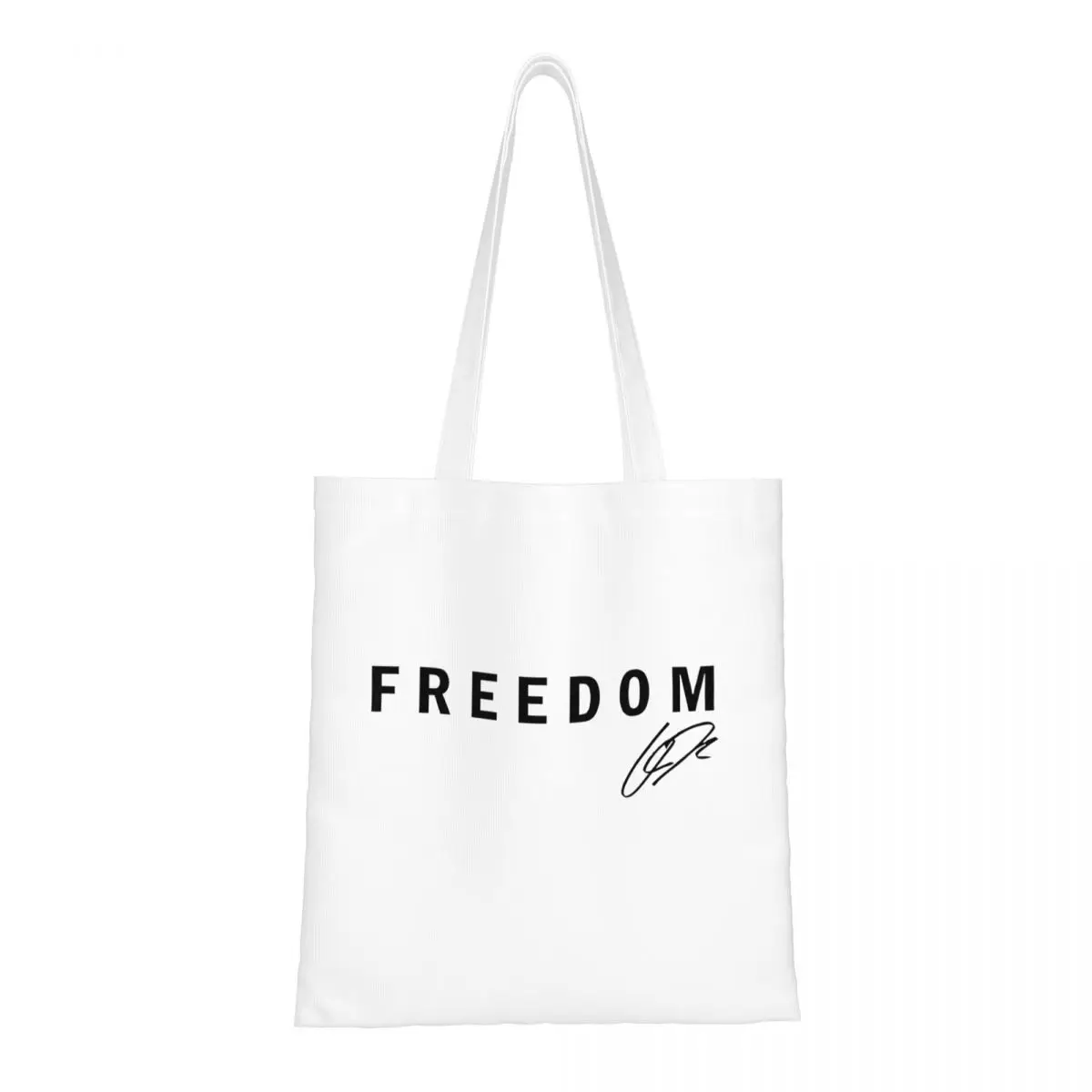 

Свобода Чарли Кирк Фирменная Холщовая Сумка-тоут RIP Сумки на плечо Многоразовые Сумки-шоппер для Унисекс