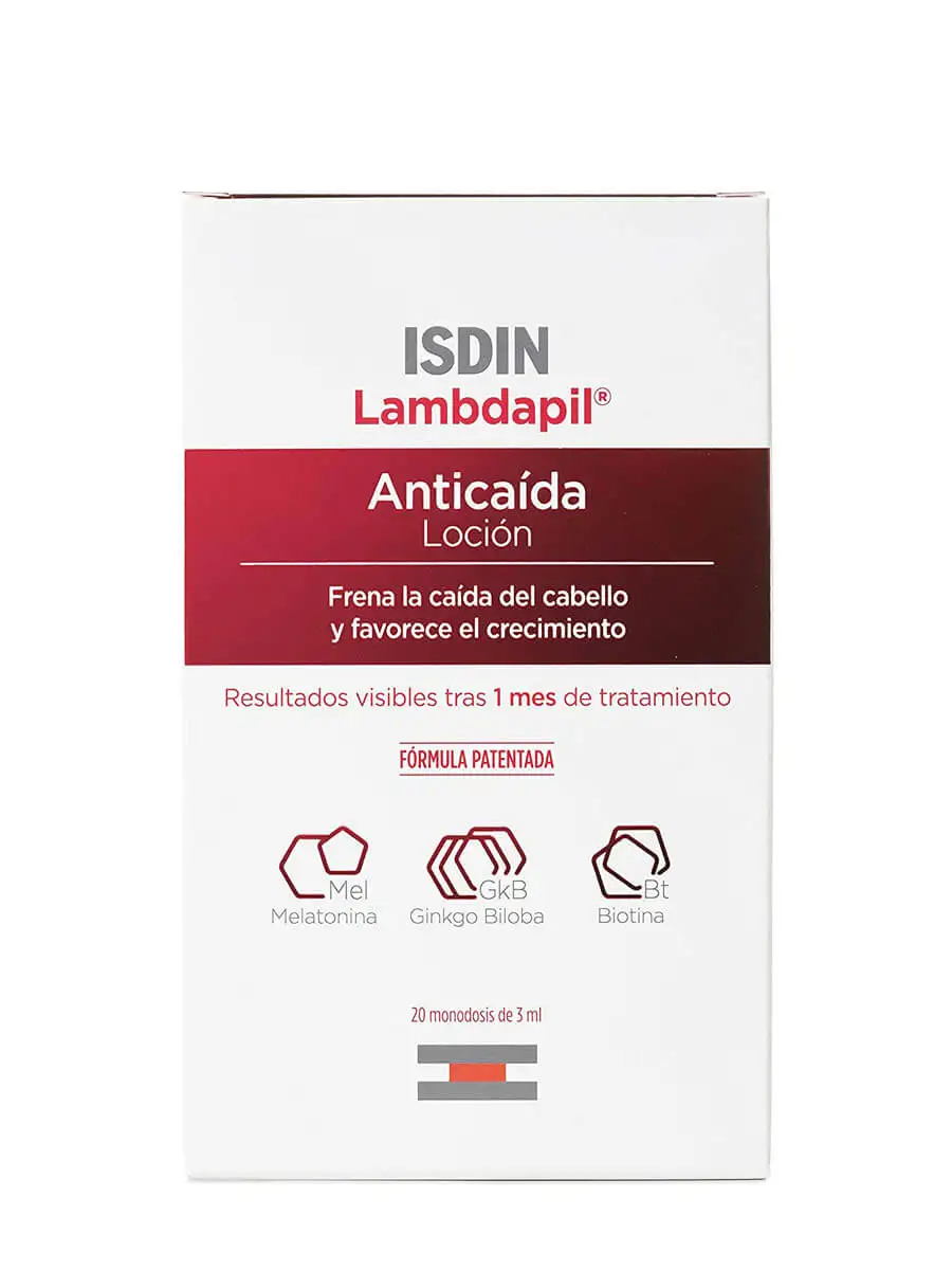 Isdin lambdapil anti-fall lotion 20 single dose-anti-fall lotion