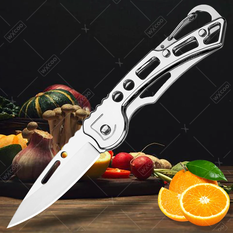 WXCOO Kitchen Peeling Knife Fruit Knife Boning Pocket Utility Knives Stainless Steel Kitchen Accessories with Non-slip Handle