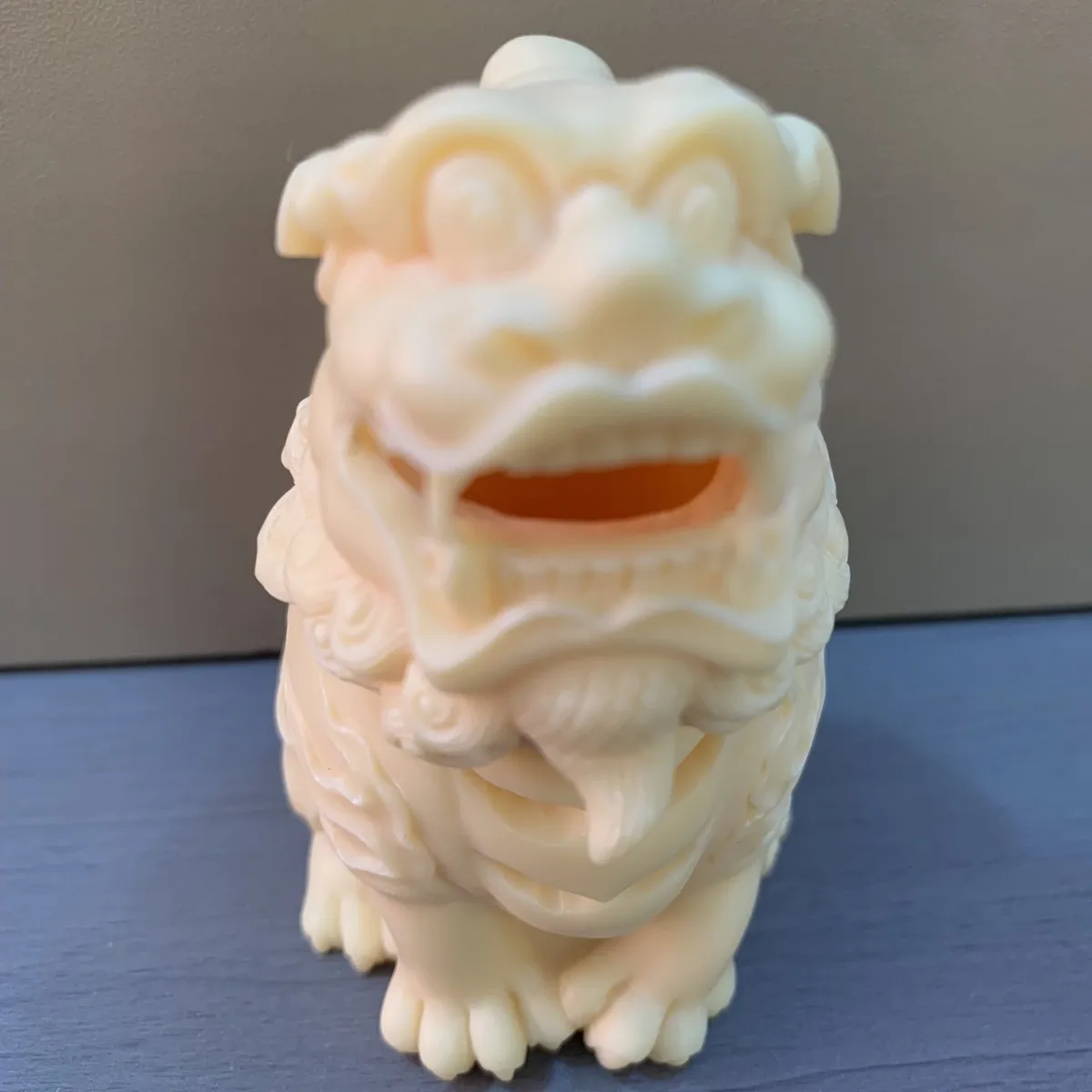 Ivory Nut Hollow Carved Incense Burning Pixiu Figurine Home Tea Room Aromatherapy Lion Craft Ornament