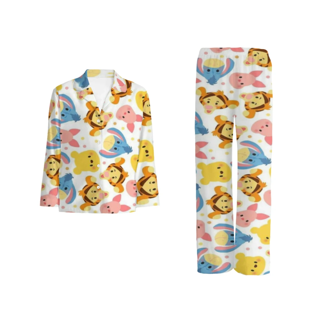 

Winnie The Pooh And The Wind Blows Cotton pajamas set for men and women pajamasWinnie The Pooh And The Wind Blows