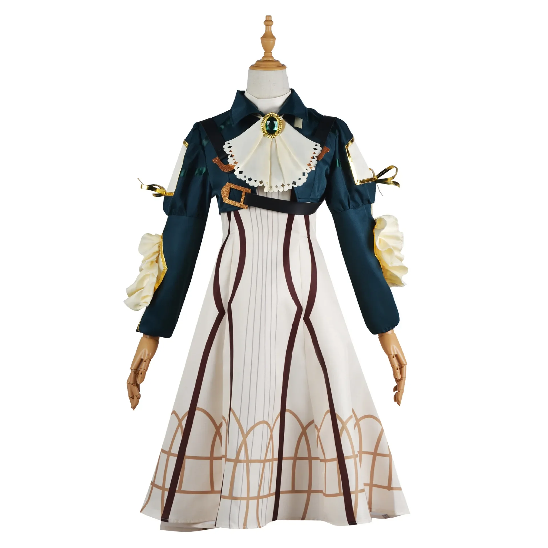 Anime Violet Evergarden Cosplay Costume High Quality Princess Maid Dress Halloween Carnival Prom Skirt For Woman