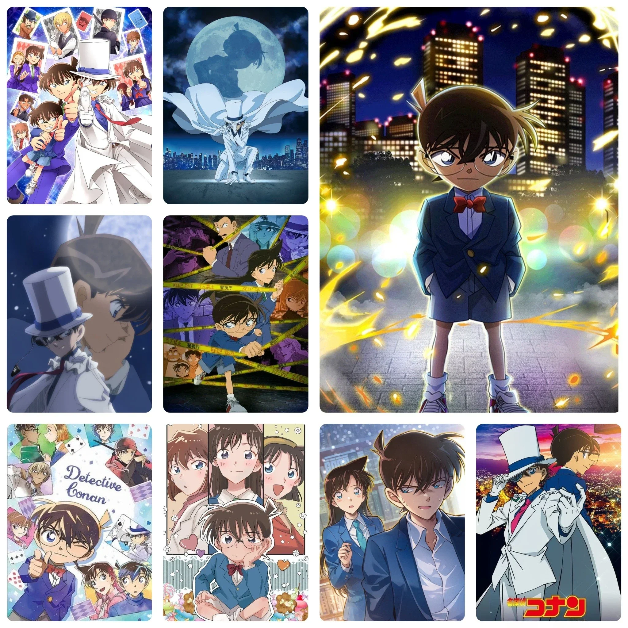 DIY Detective Conan Diamond Painting, Charming Mystery Anime Characters For Living Room Wall Decoration Exquisite Gift