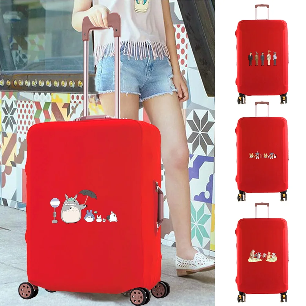 

Luggage Case Dust-proof Thicken Travel Accessory Cover Cartoon Print Trolley Protective Cases Apply To18-28 Inch Suitcase Covers