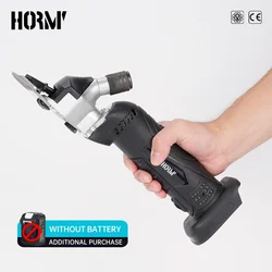 Electric Wool Shears Wireless Farm Wool Cut Hair Clipper Sheep Goat Animal No Battery 6 Speed Pet Shearing Kit for Makita 18V