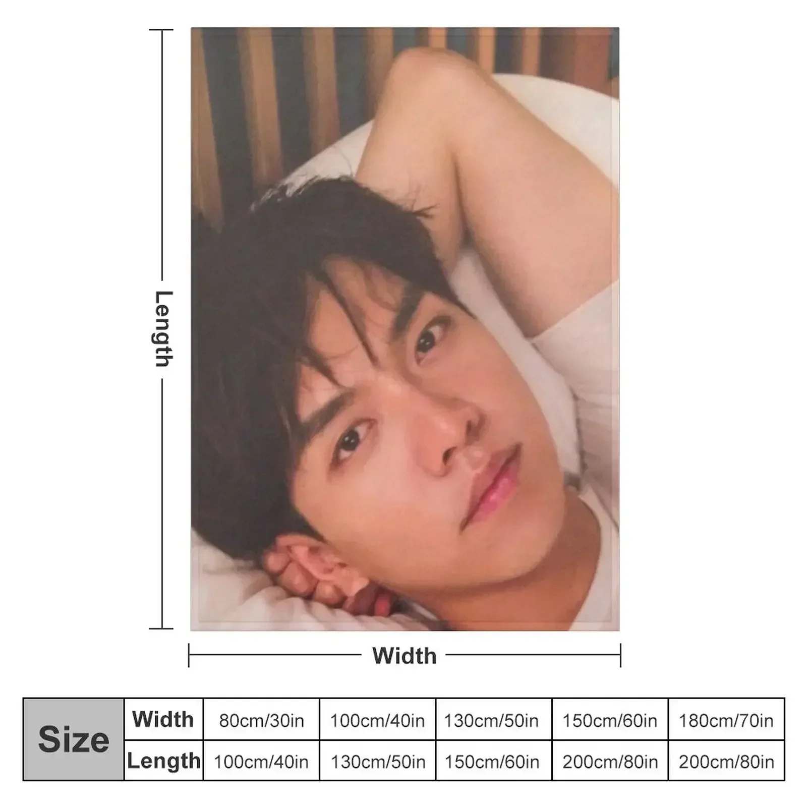 Lee Seung Gi Throw Blanket Nap heavy to sleep sofa bed Baby Blankets