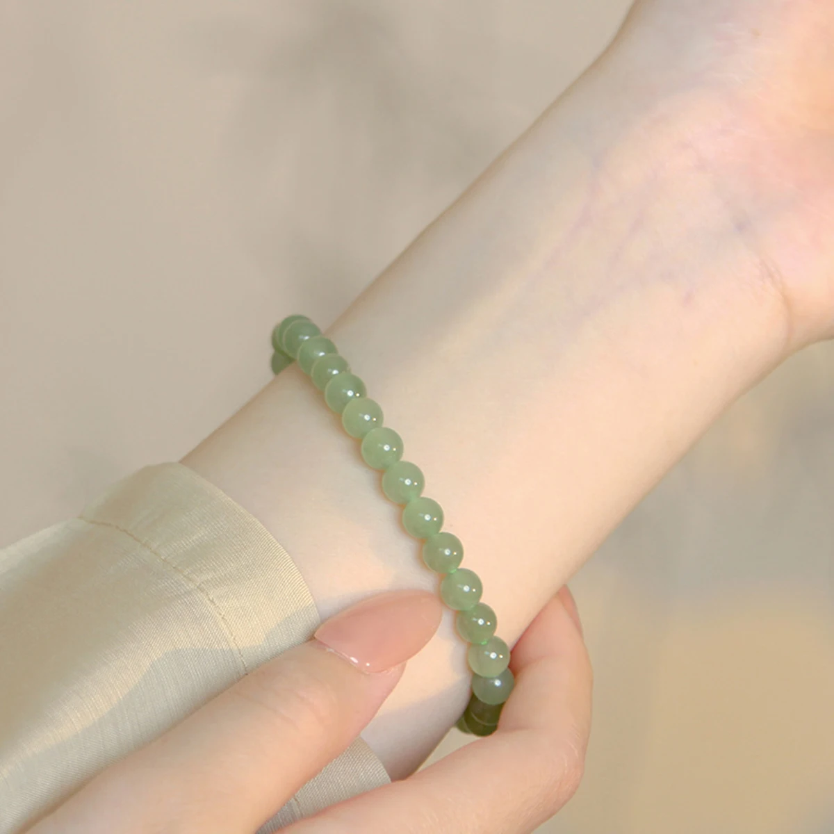 

Натуральный браслет из нефрита Хэтянь для женщин, прозрачный нефритовый браслет Цин Шуй Хуанкоу, новый китайский стиль, ювелирное украшение на запястье