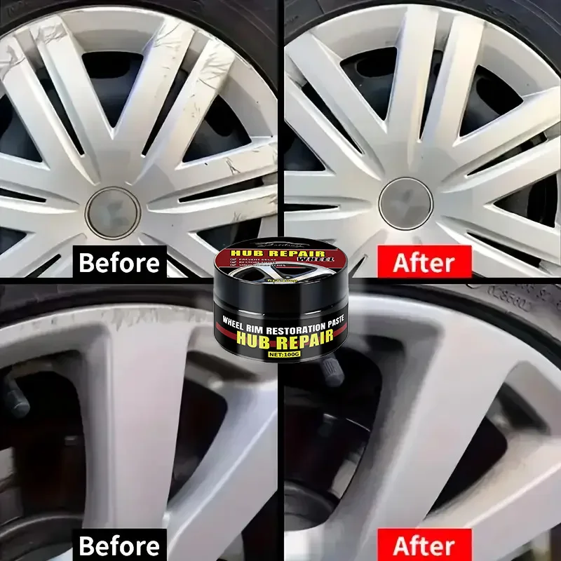 Kit de reparo de calotas GM, remove oxidação e arranhões da calotas, remodelação cromada, reparo de desbotamento, restaura o brilho original