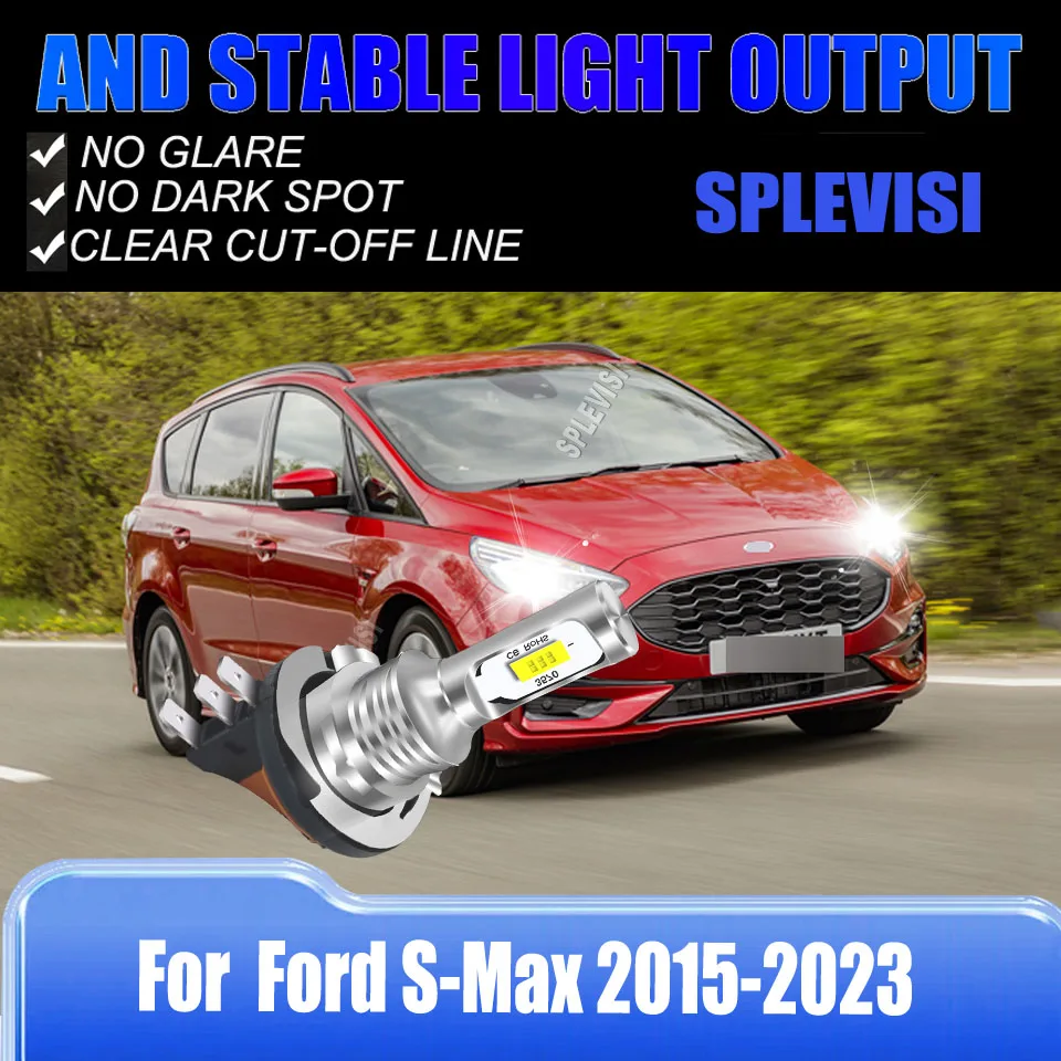 

12 В пара 70 Вт H15 6000K ксеноновые лампы дальнего света/DRL фары для Ford S-Max 2015 2016 2017 2018 2019 2020 2021 2022 2023